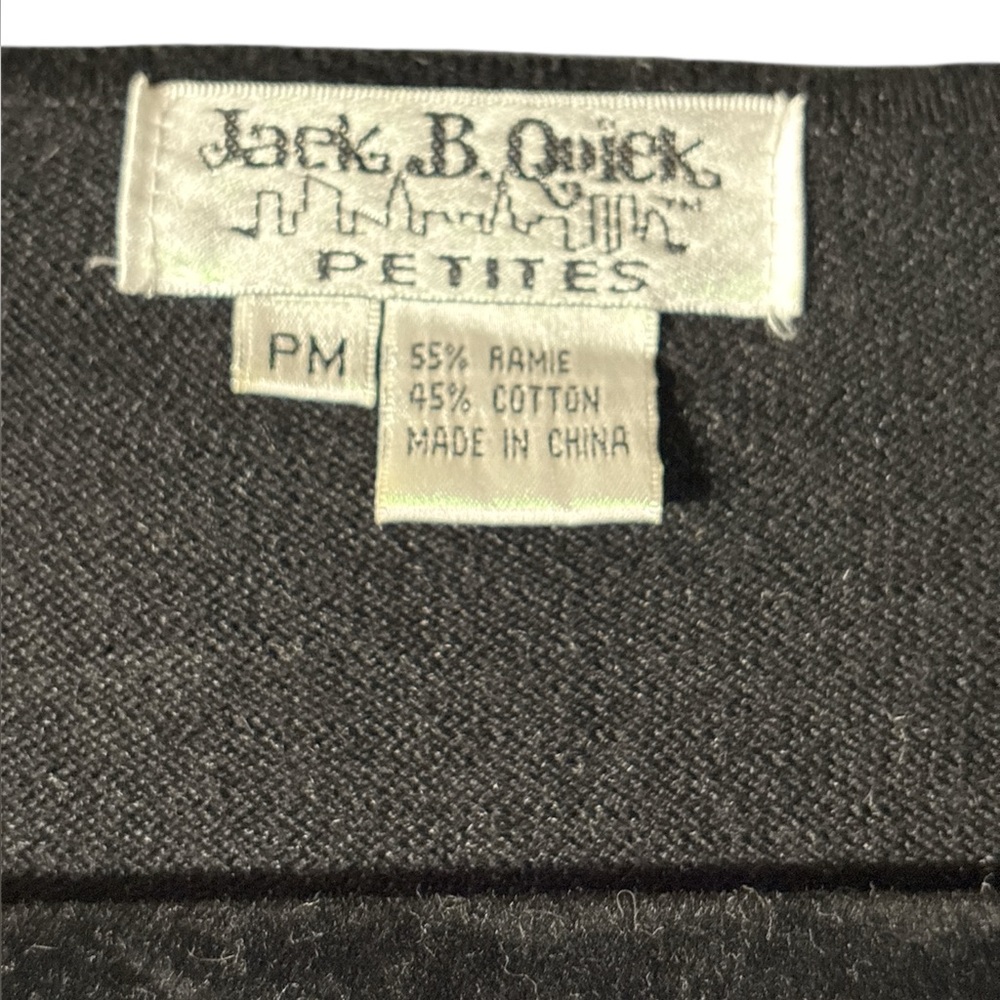 Vintage Jack B Quick Woman’s Christmas Sweater - Picture 3 of 4